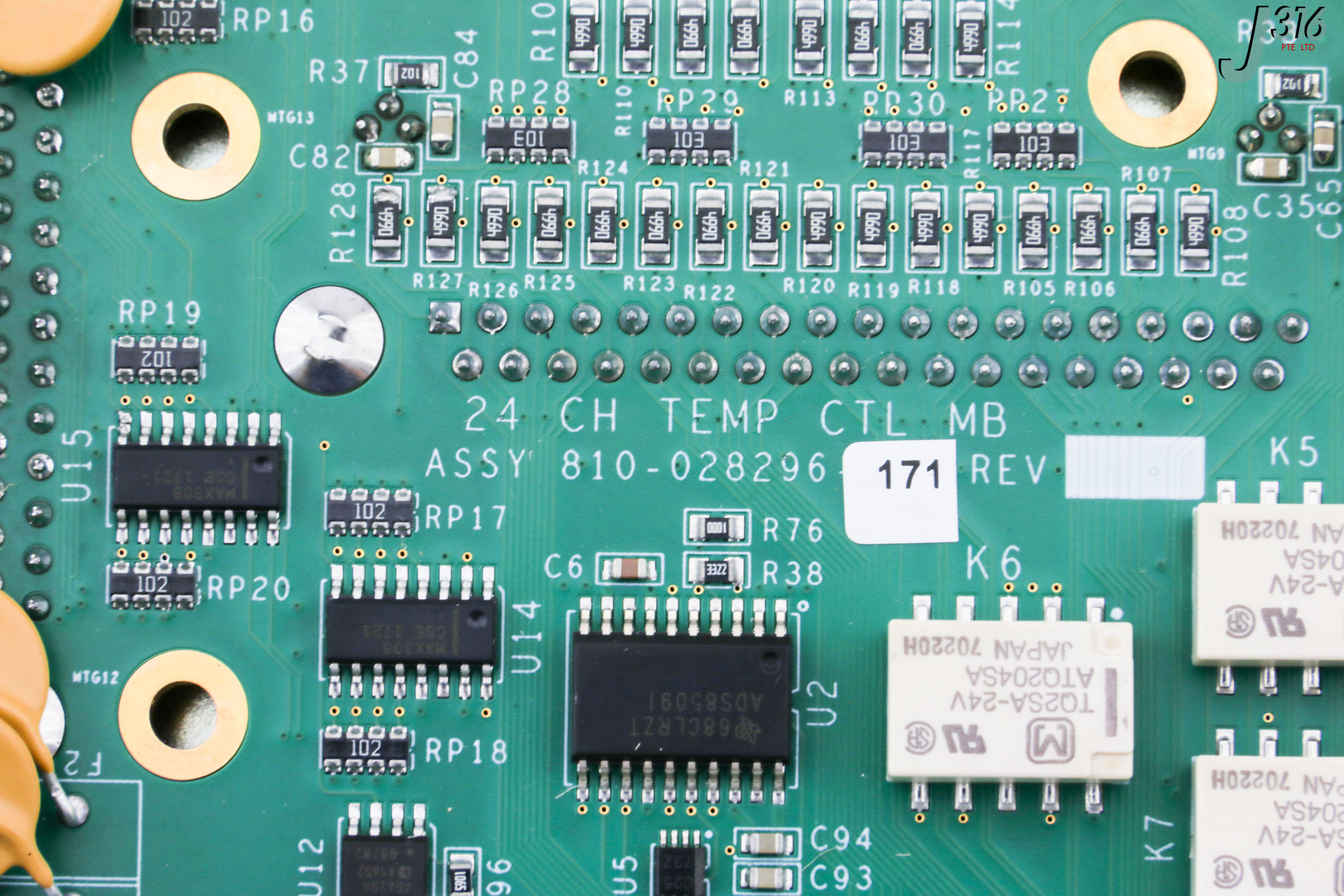 33534 LAM RESEARCH PCB ASSY, 24 CH TEMP CTL MB (PARTS) 810-028296
